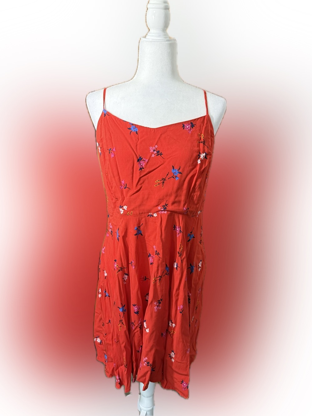 Floral Old Navy Strap Dress